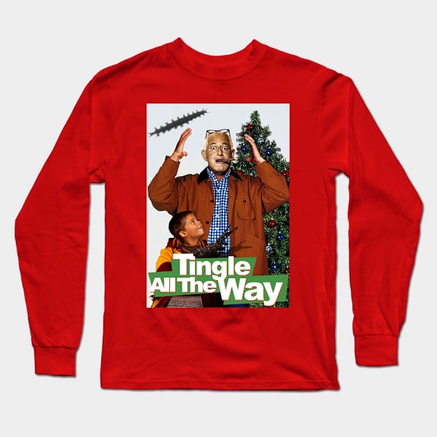 Tingle All the Way Christmas Long Sleeve T-Shirt by MonsterKidRadio